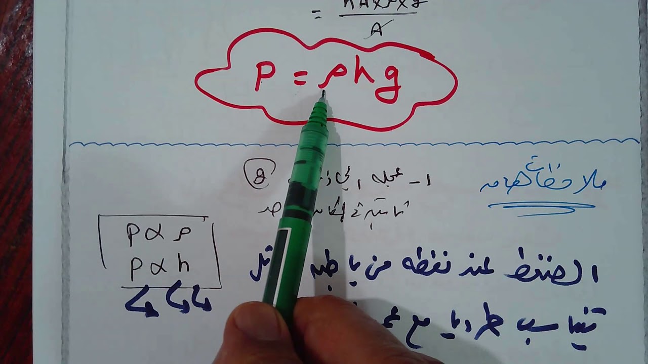 خواص السوائل الساكنة1