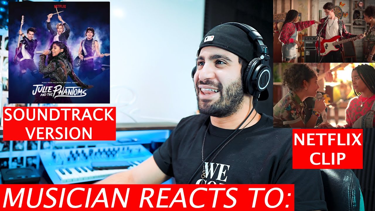Flying Solo [my favorite so far] - (Netflix Clip vs Soundtrack) - Reaction - Julie and The Phantoms