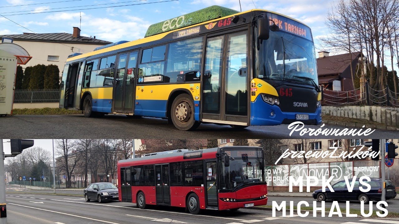 Porównanie przewoźników MPK vs Michalus