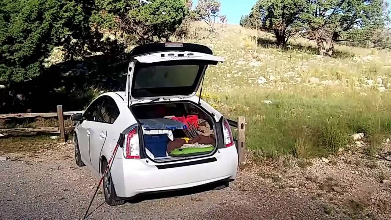 Dog Canyon Guadalupe Mtns. Camp site...Car camping in a Prius!