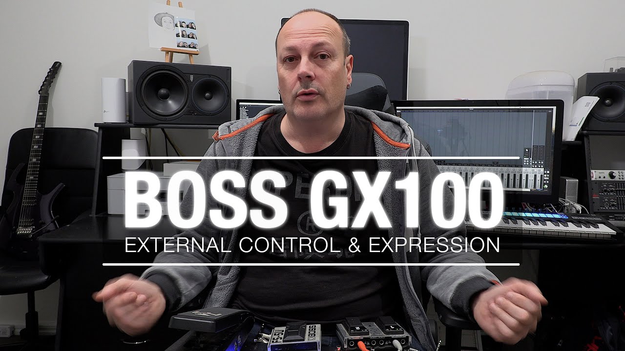 Boss GX100 — внешнее управление и экспрессия