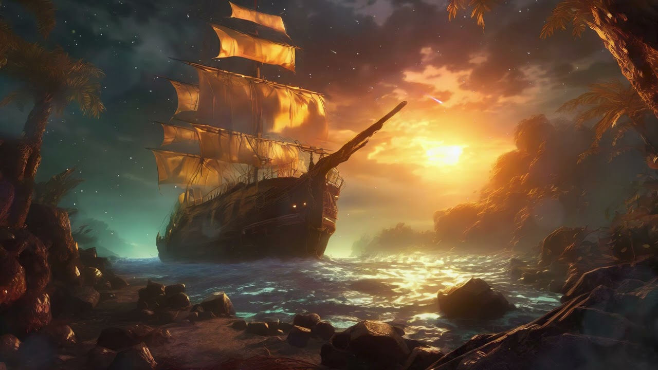 Beautiful Animated Sea Painting ⚓