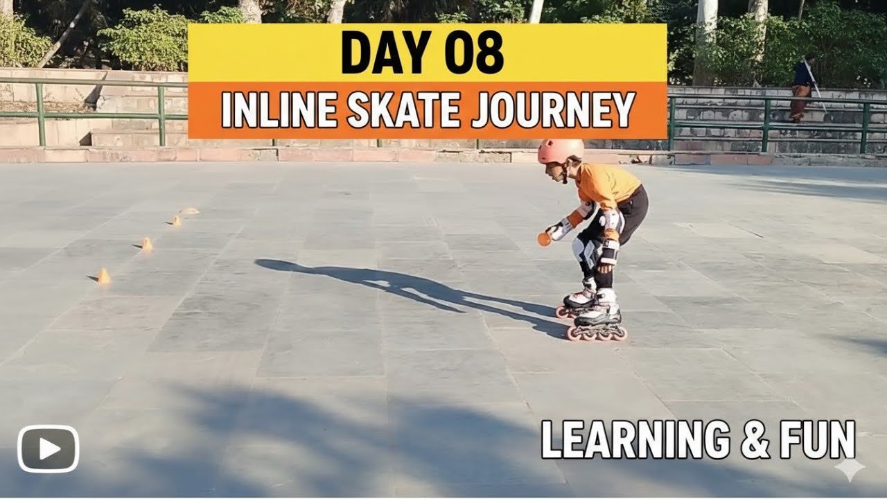 Amazing  performance in day 08 in inline skate 🥷