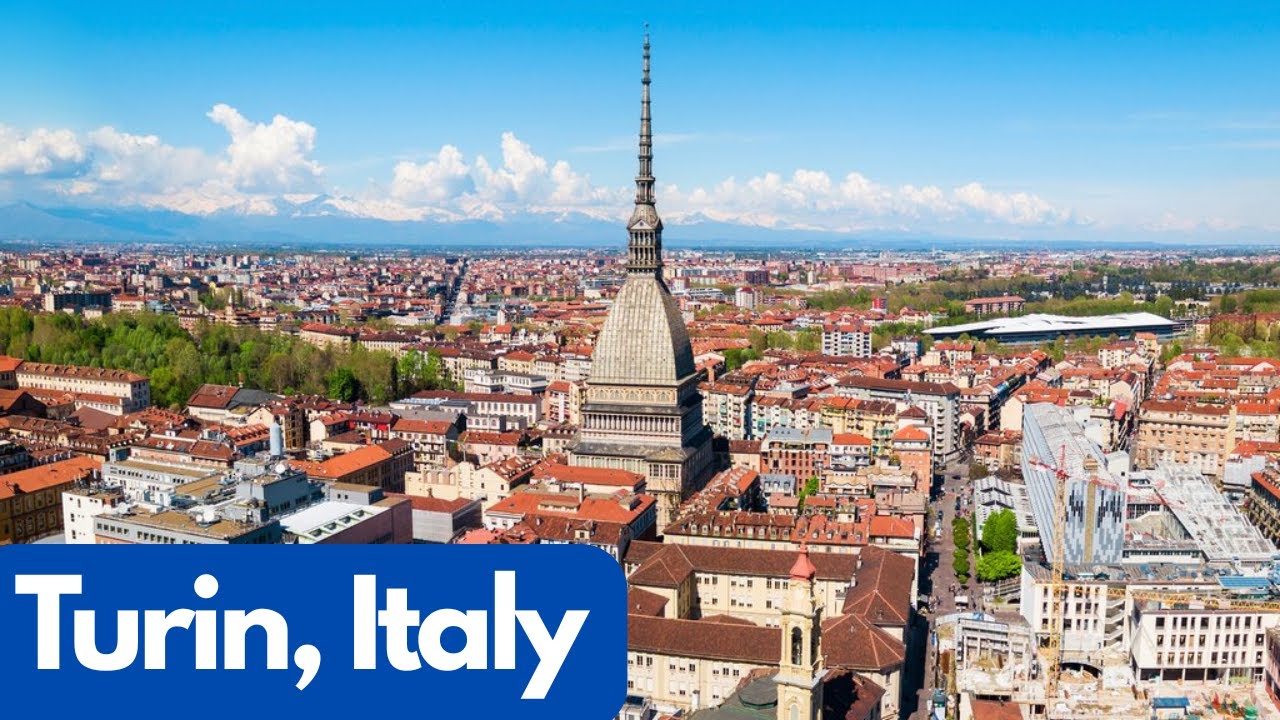 Relax & Explore: Turin, Italy from the Sky