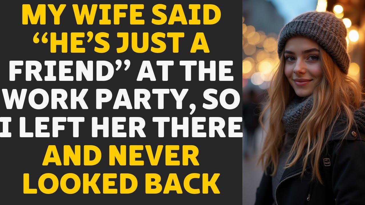 She Told Me He Was “Just a Friend” — That’s When I Walked Away and Changed My Life Forever