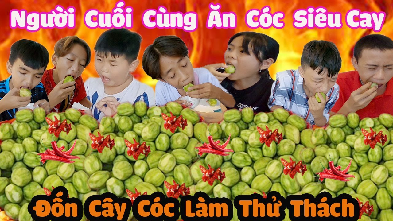 Thử Thách Người Cuối Cùng Ăn Cóc Siêu Cay Được 1 Triệu [ Trang And Vinh ]