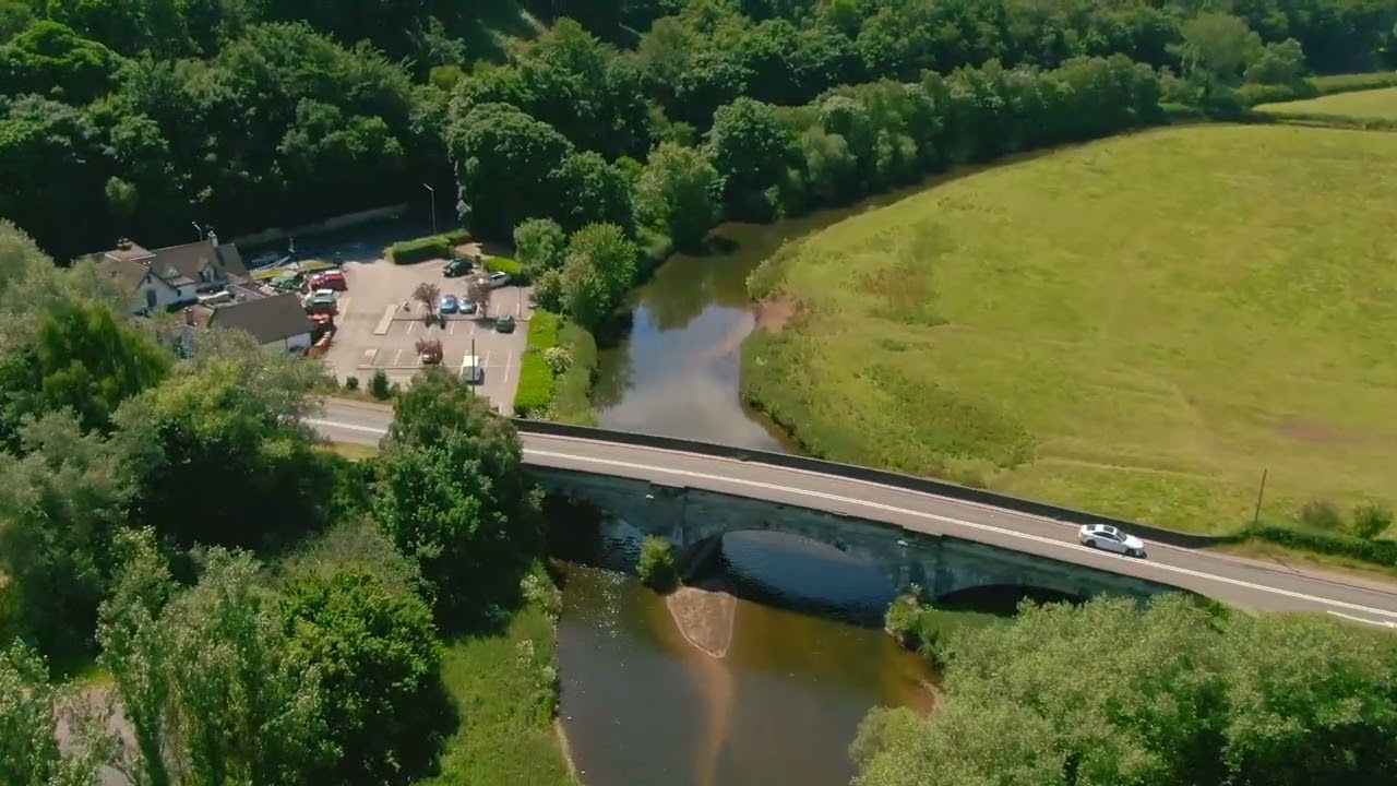 River Trent Wolseley Bridge   HD 1080p