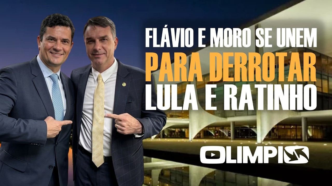 Flávio e Moro se unem para DERROTAR LULA E RATINHO JR