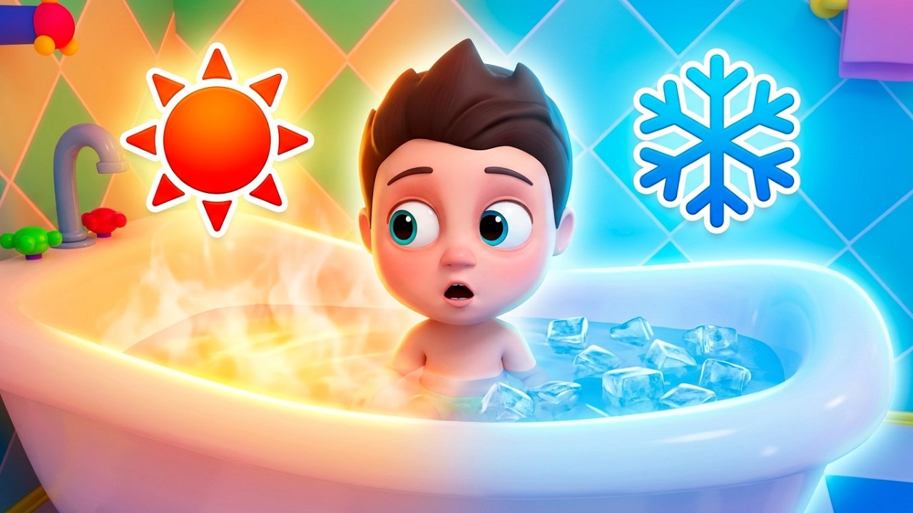 Kalt oder Hei&szlig;? ☀️❄️ Lustiges Lied &uuml;ber Gegens&auml;tze | Baby Berry Kinderlieder Welt