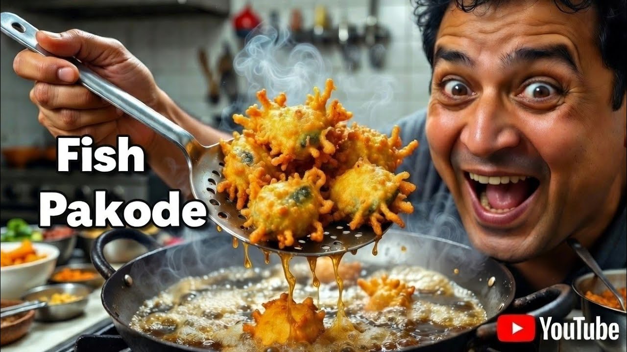 Desi Fish Pakode – Crispy & Tasty