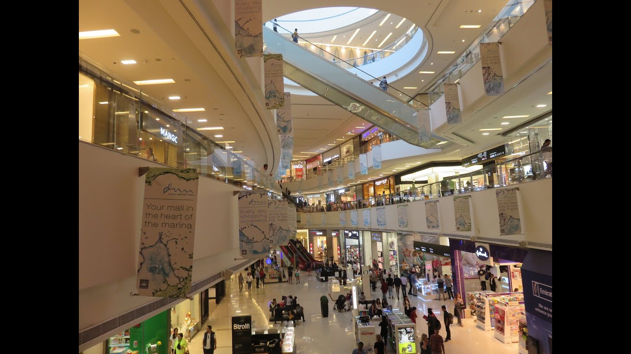 Inside Dubai Marina Mall , UAE
