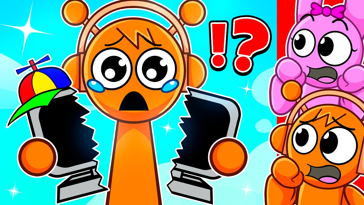 Oren BROKE Mr. Fun Computer! (Sprunki Animation)