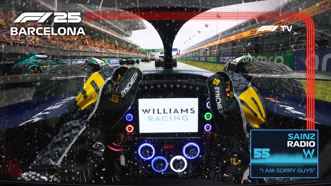 ULTRA IMMERSIVE Formula 1 2025 Spanish GP Carlos Sainz
