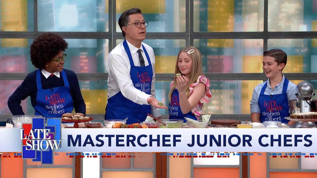 Stephen Whips Up Delicious Desserts With The Kids From MasterChef Junior