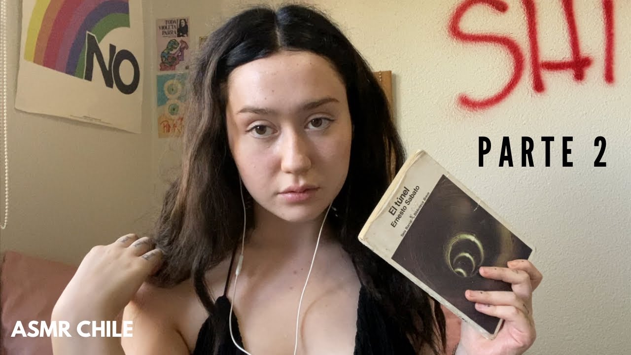 ASMR LEYENDO PARA QUE TE RELAJES🤍 EL TÚNEL PT.2