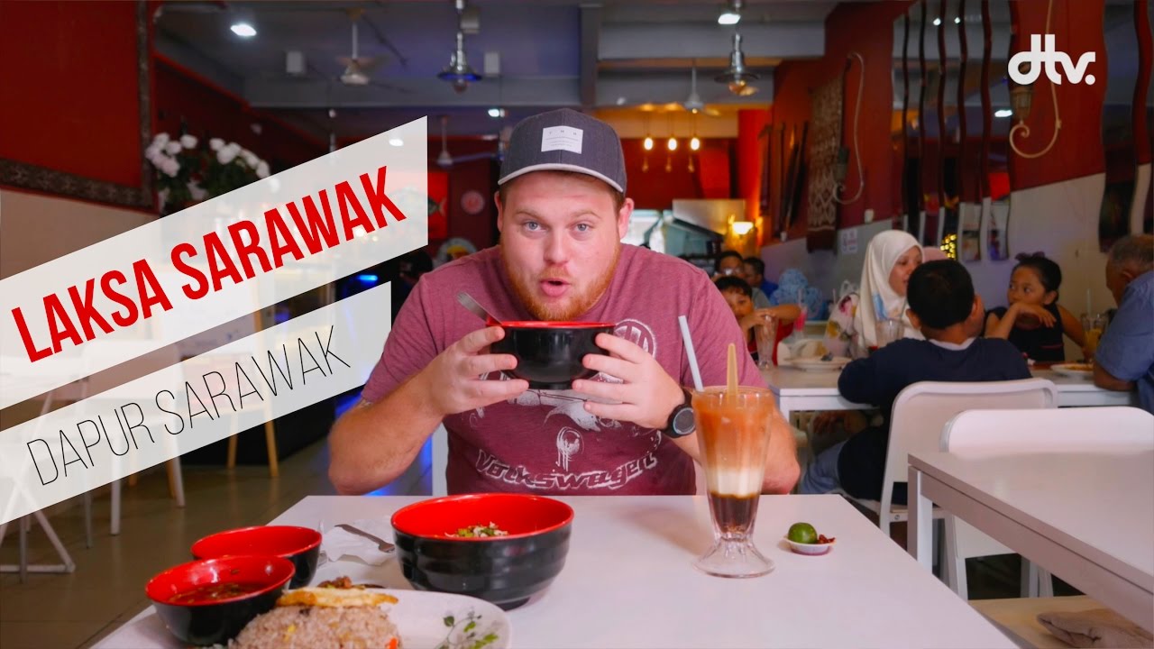 Laksa Sarawak Terbaik di Kuala Lumpur — Mat Salleh Cari Makan