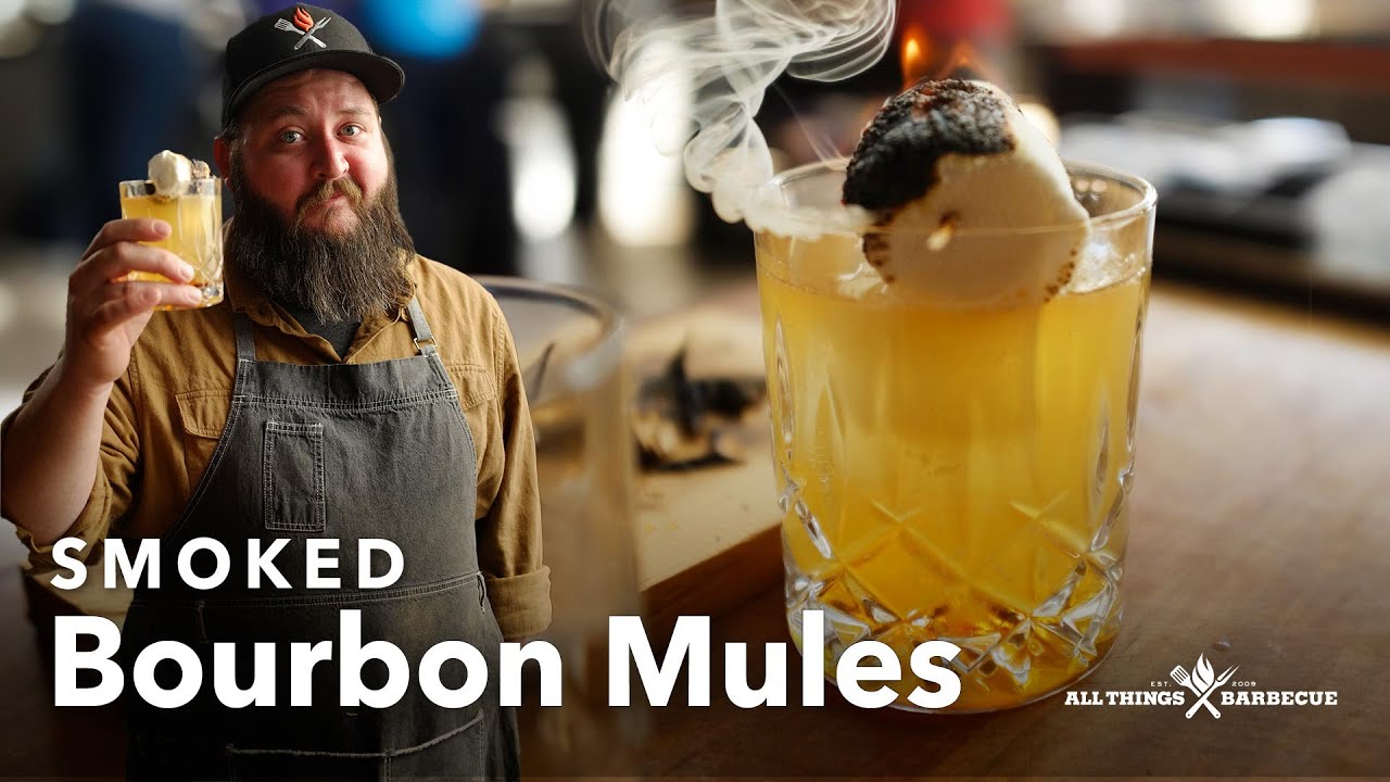Smoked Bourbon Mules For A Halloween Treat!