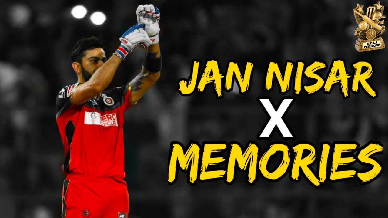 Jaan Nisar X Memories ft. Virat Kohli | Jaan Nisar X Memories | Virat Kohli | Memories remix | ECLI