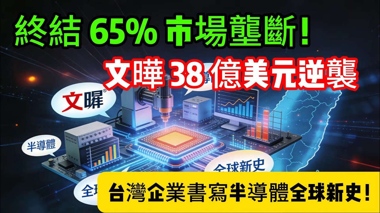 終結 65% 市場壟斷！文曄 38 億美元逆襲，台灣企業書寫半導體全球新史！