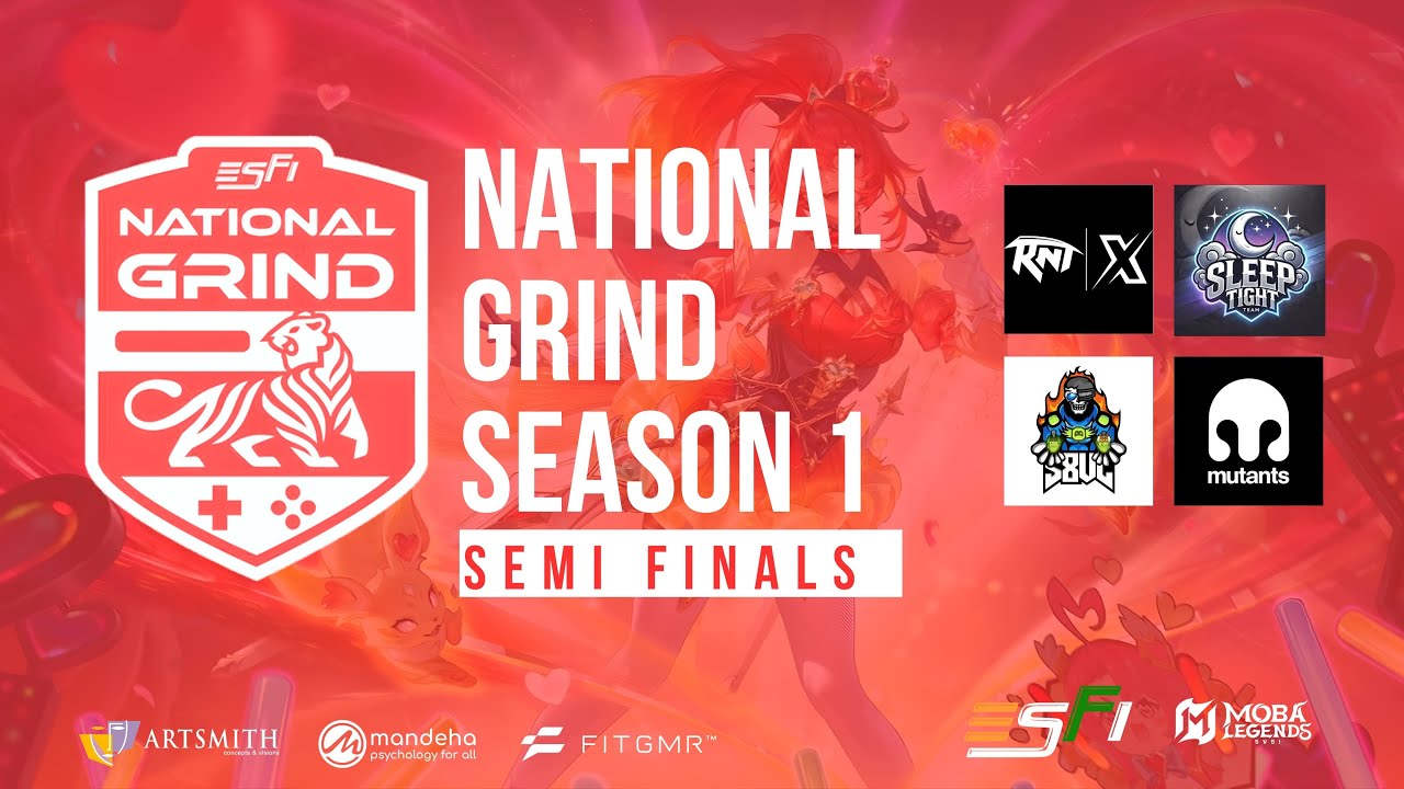 ESFI National Grind - MOBA 5v5 Season 1| Semi Finals | RNTX vs Sleep Tight | S8UL vs Mutants | ENG