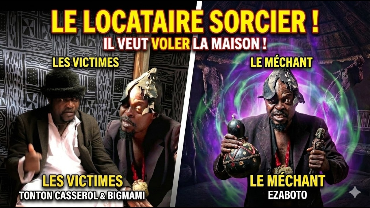 EZABOTO LE LOCATAIRE SORCIER : Il refuse de payer le loyer et veut voler la maison !
