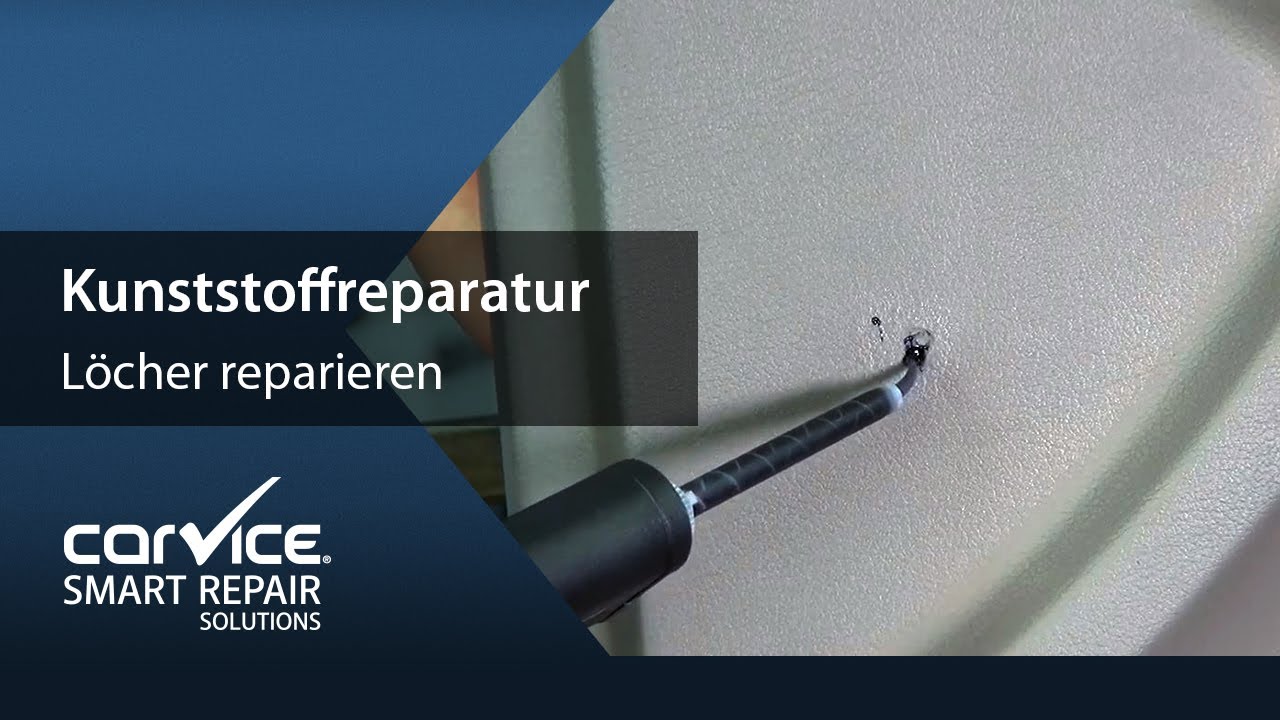 Loch in der Kunststoffverkleidung? Kein Problem hier wird repariert!