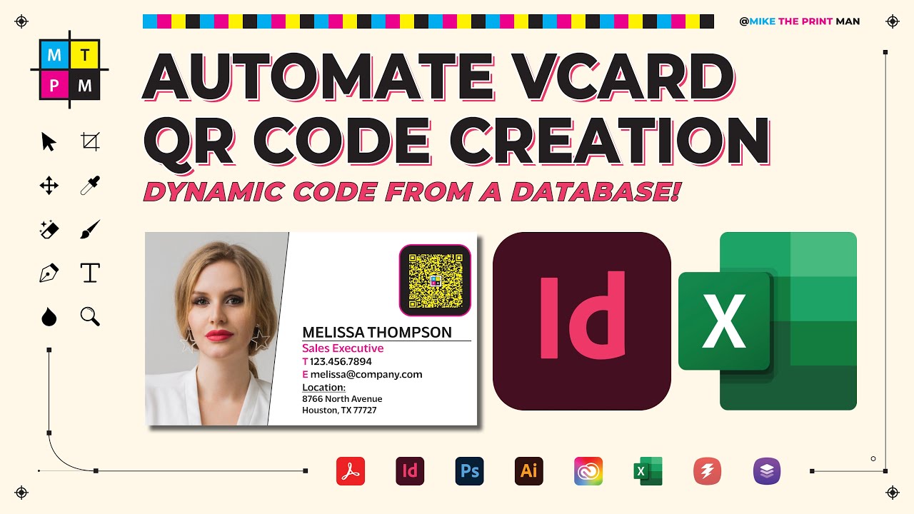 InDesign Data Merge: Create 100+ Unique vCard QR Codes in Seconds