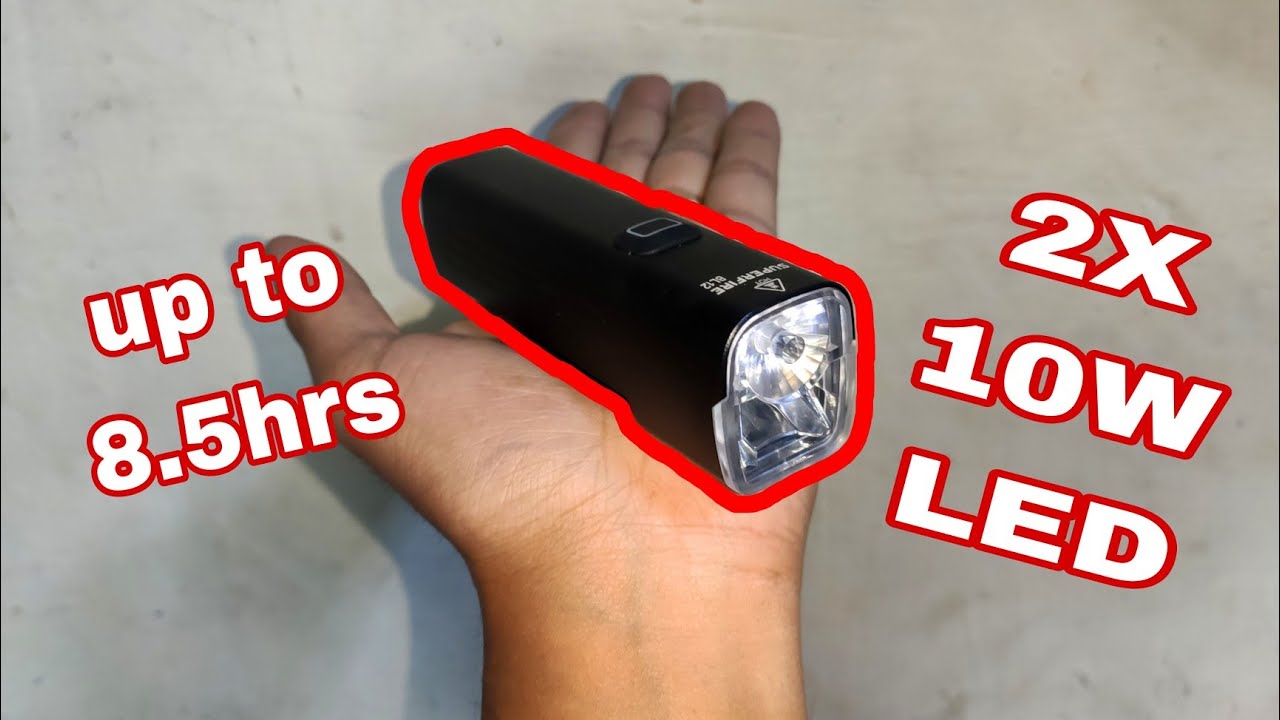 My brightest bike flashlight  BL12 SUPERFIRE