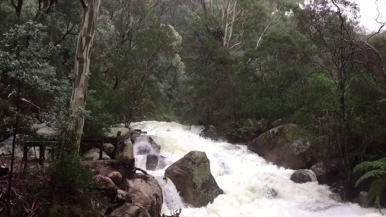 Over 220mm of rain falls on Mt Buffalo in the Victorian Alps