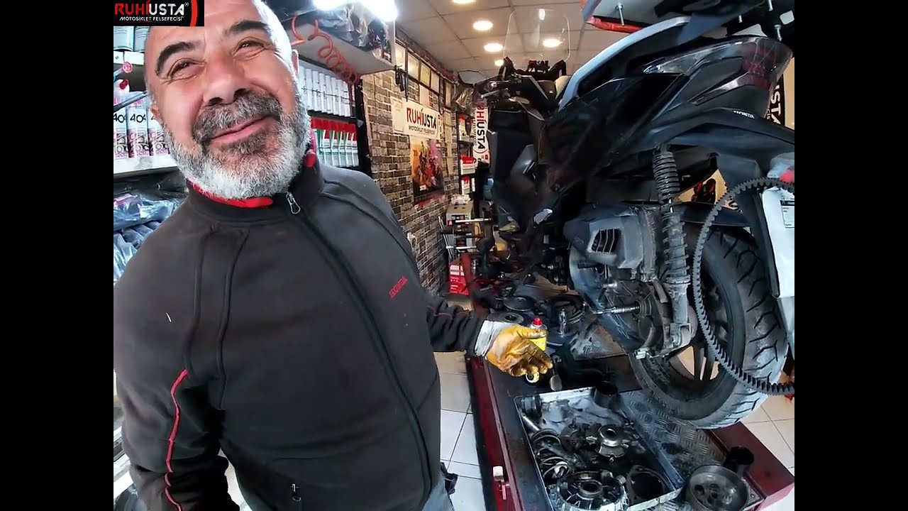 FORZA250/20 BİN KM DETAYLI VARYATÖR BAKIMI EGİTİMİ FAYDALI BİLGİLER 2.BÖLÜM