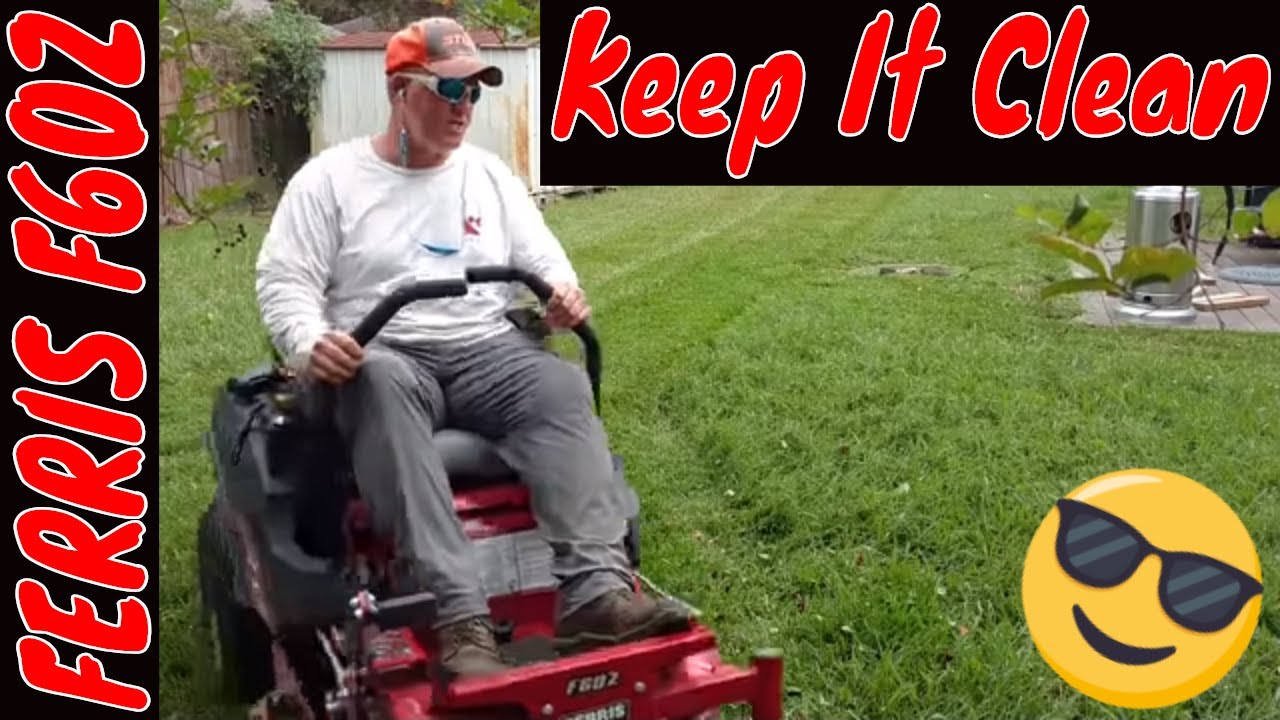 mowing thick grass with ferris 36