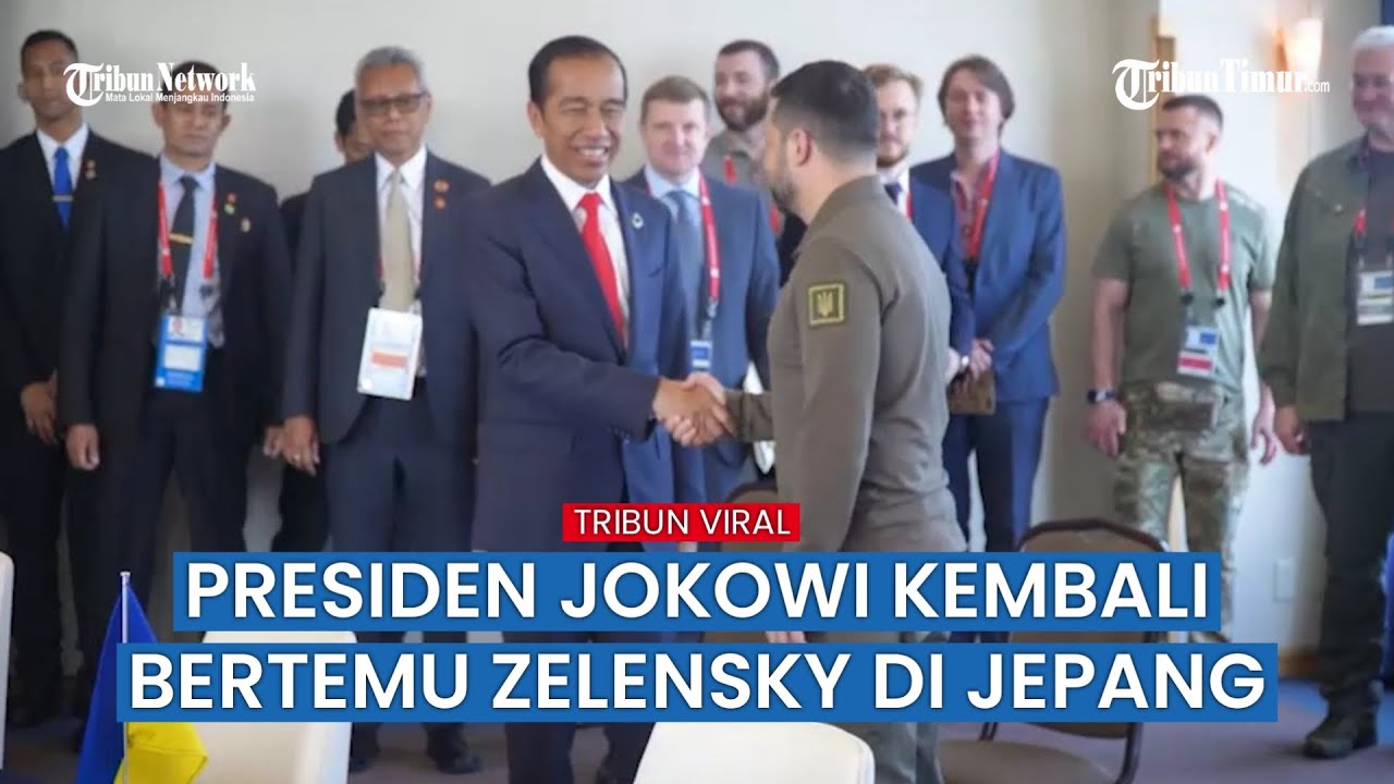 Bertemu Presiden Zelensky, Jokowi: Indonesia Siap Jadi Jembatan Perdamaian Ukraina dan Rusia