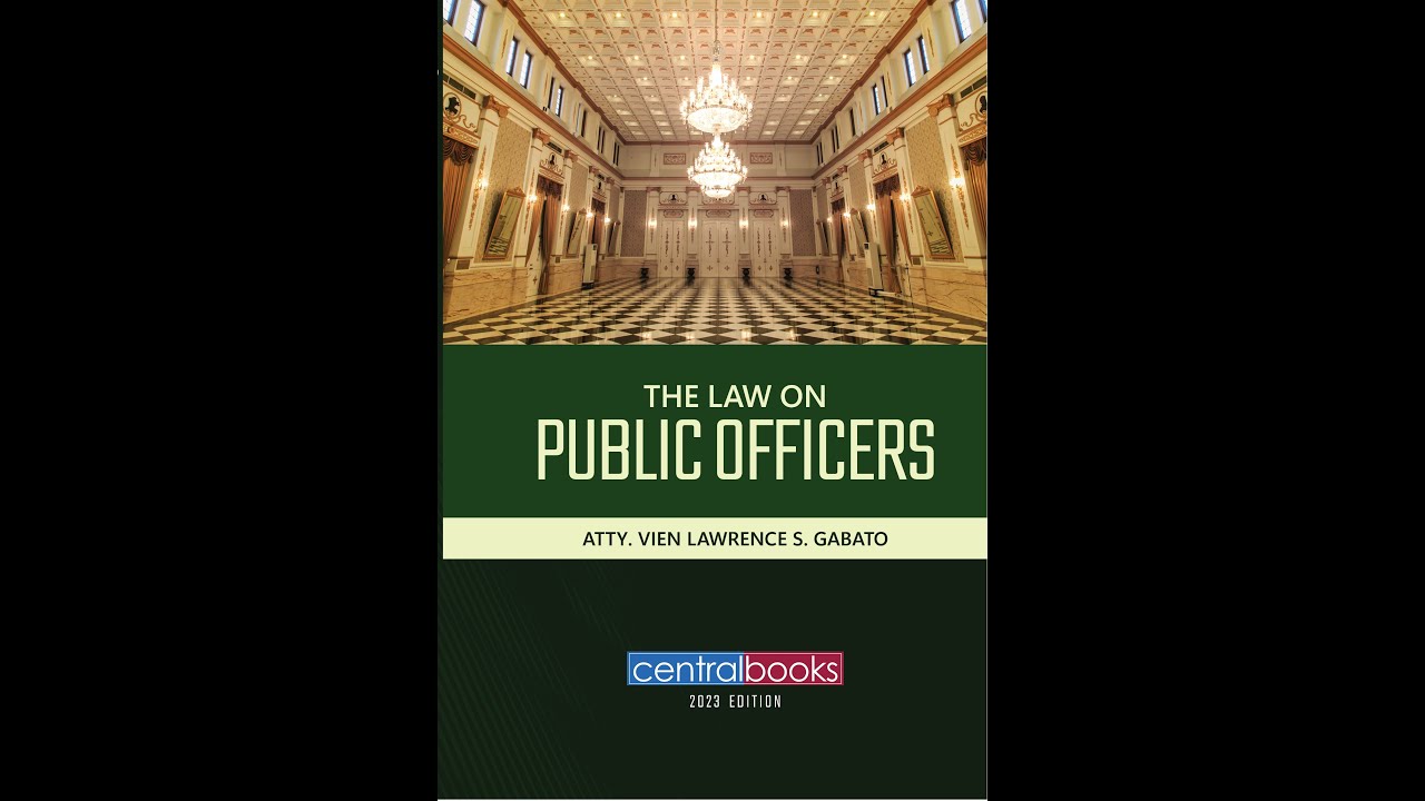 The Law on Public Officers