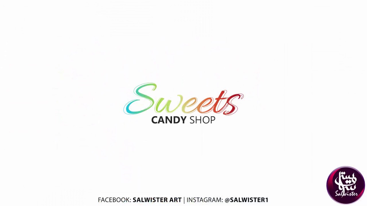 Speed Art| 30 day logo challenge| Sweets Candy Shop| Adobe illustrator