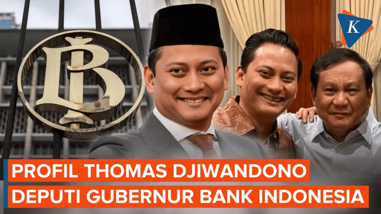 Rekam Jejak Thomas Djiwandono, Wamenkeu yang Kini Jadi Deputi Gubernur BI