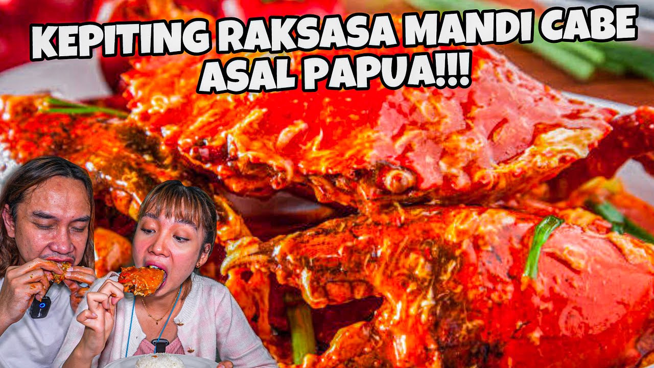 GILA! KEPITING RAKSASA 2KG SAOS PADANG MANDI CABE!!! LEVEL GACOAN MAMPUS