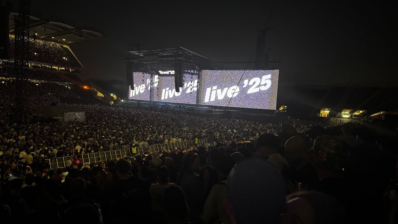 Oasis Live in Dublin 16 August 2025  - Don’t Look Back in Anger 