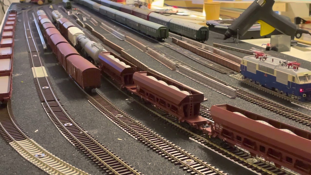 Erste Versuche mit WinDigipet und Automatik und Deutscher Reichsbahn BR 118, 120, 132 und 242