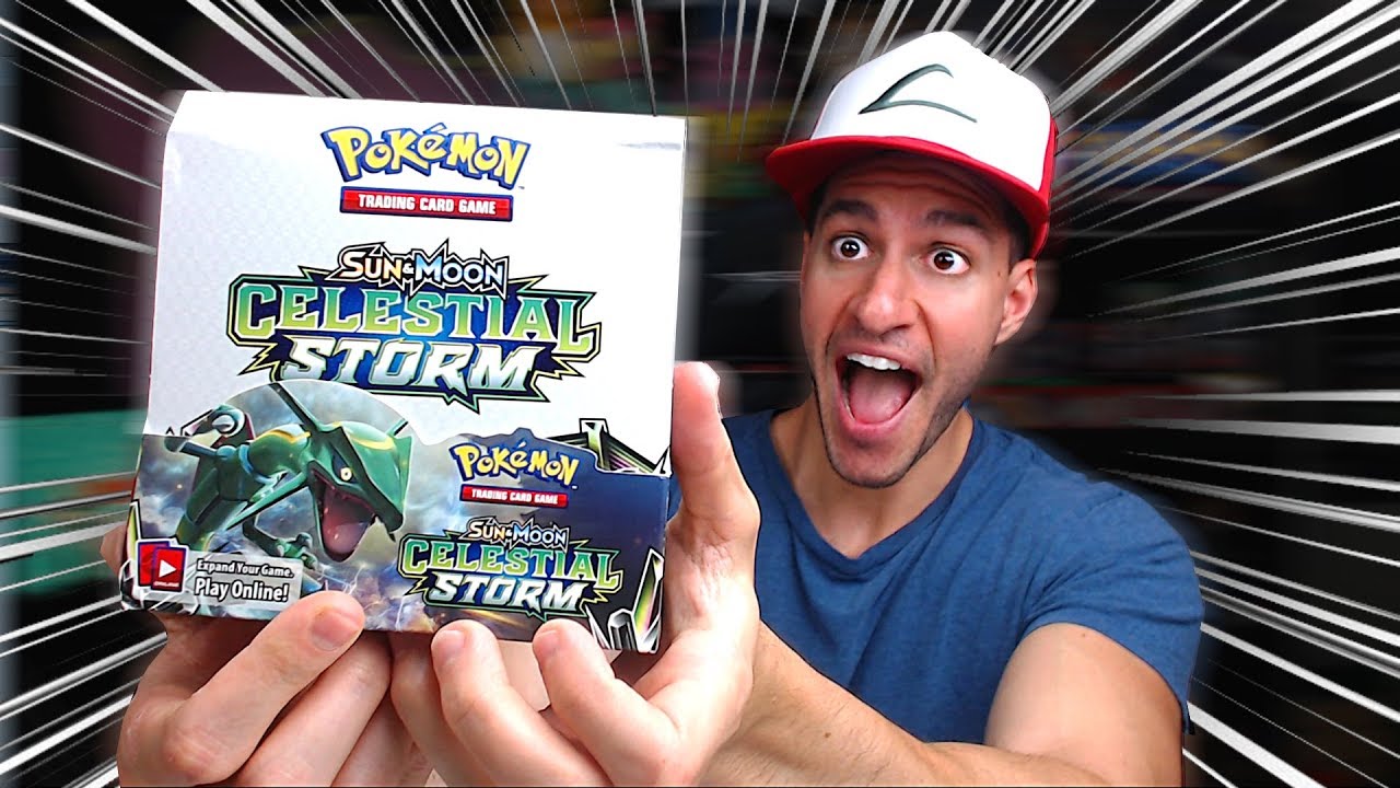 OPENING ENTIRE BOOSTER BOX OF THE NEW POKEMON CARDS SET! - Celestial Storm