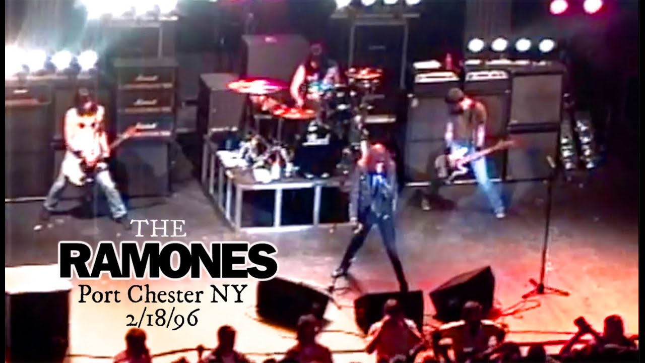 THE RAMONES @ Capitol Theatre, Port Chester NY  Feb 18, 1996 (Whole show- almost)