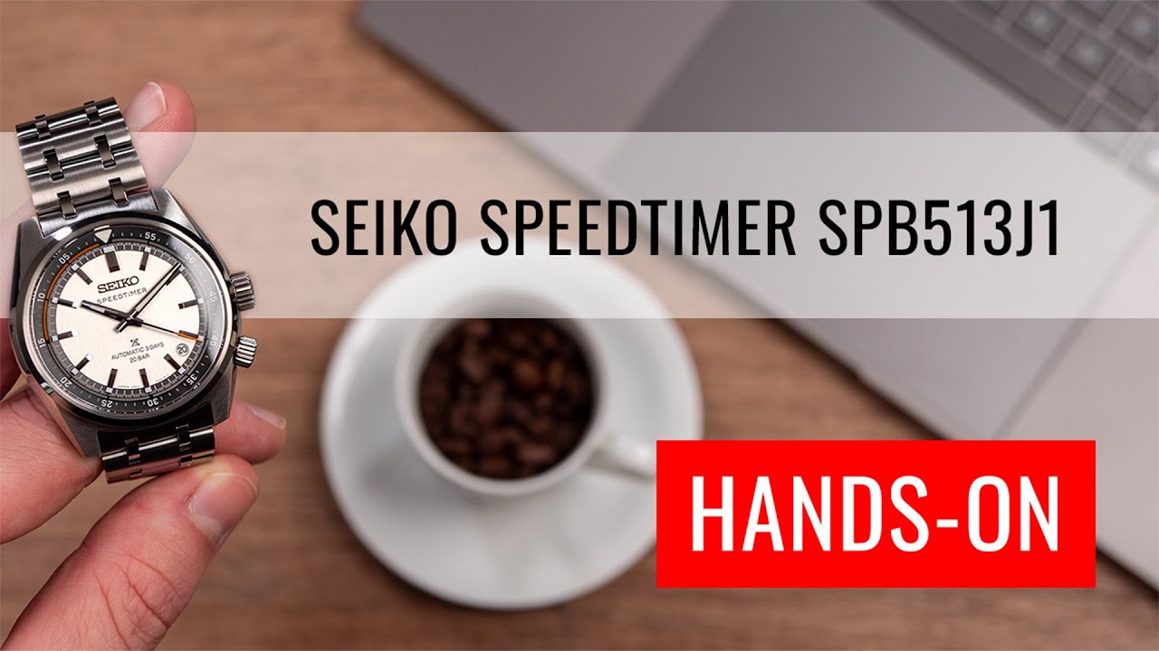 HANDS-ON: Seiko Prospex Speedtimer Automatic SPB513J1
