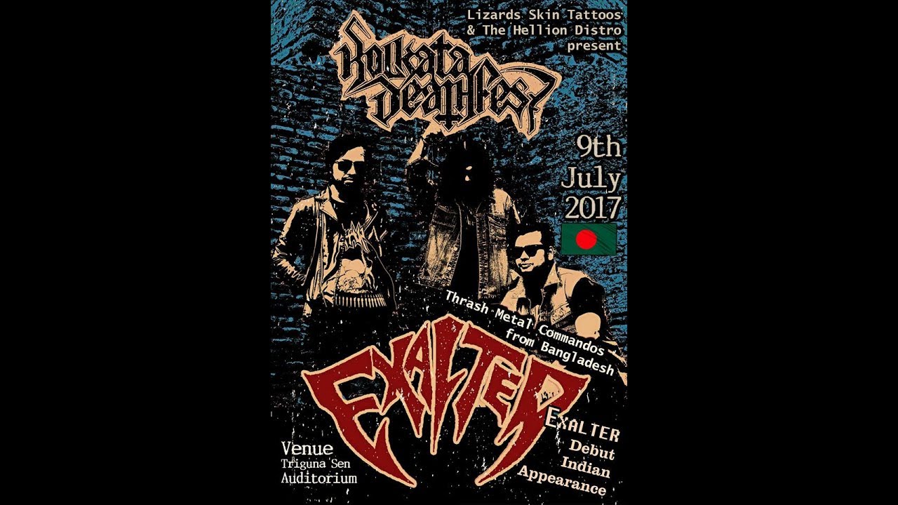 Exalter- The Dreaded End (Kolkata Deathfest Rehearsal)