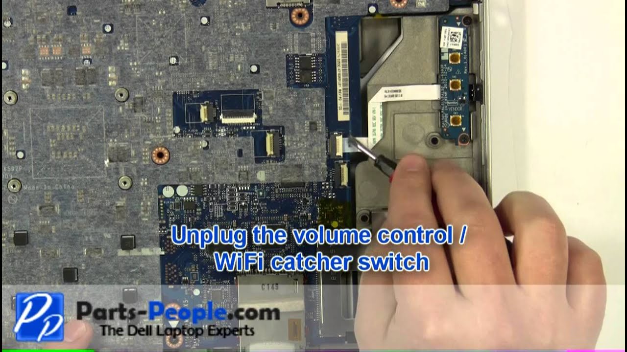 Dell Latitude E6420 USB VGA Circuit Board Replacement Video Tutorial