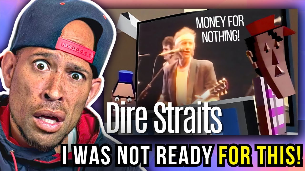 Rapper FIRST time REACTION to Dire Straits - Money For Nothing! WOW,, this is so....