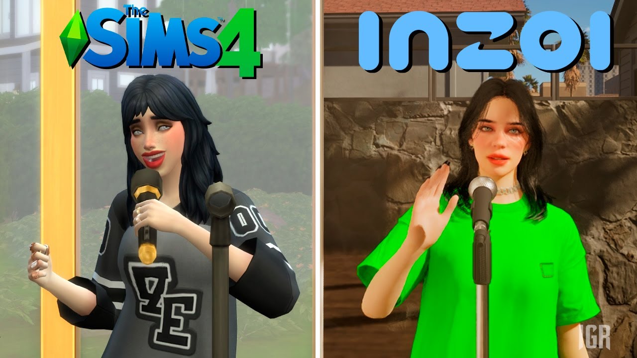 InZoi VS Sims 4 (часть 3) — сравнение деталей и физики
