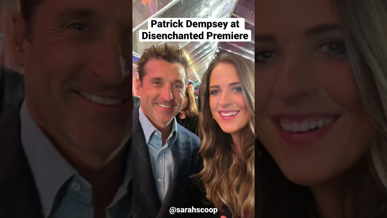 Patrick Dempsey at Disenchanted Premiere