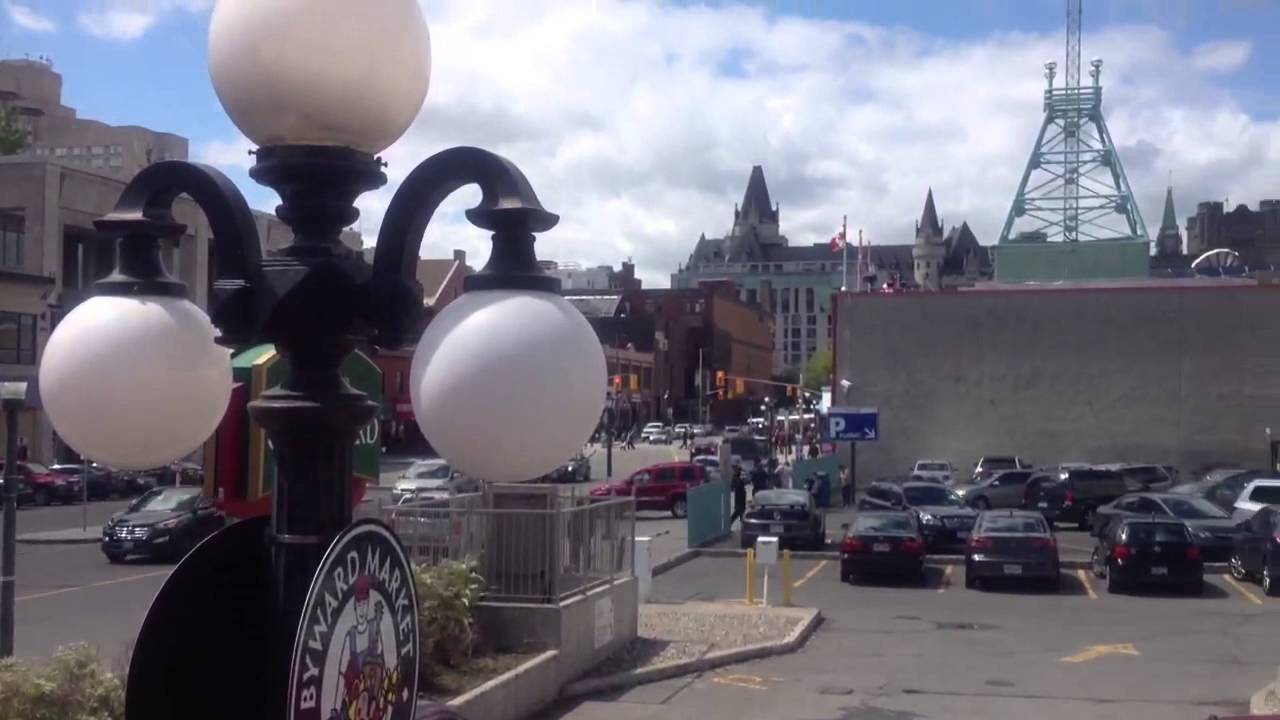 Free parking near the broadcast station, Ottawa downtown