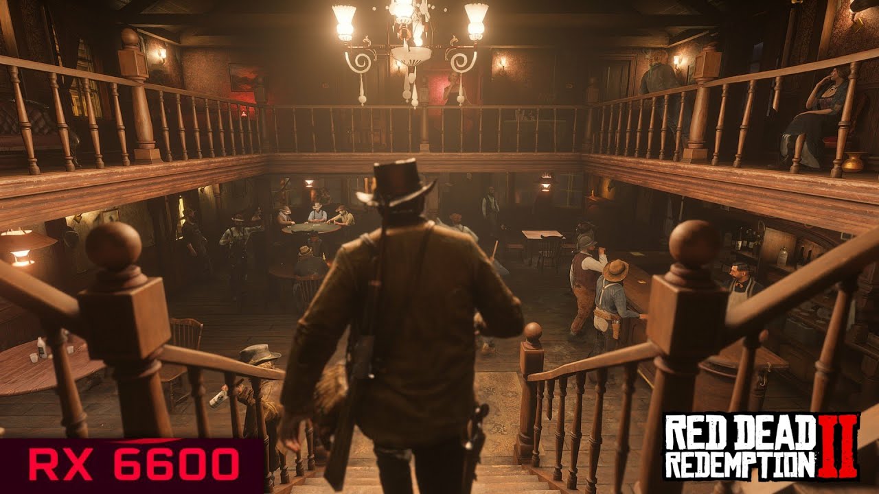 RX 6600 + Ryzen 5 5500 | Red Dead Redemption 2 | Ultra Settings
