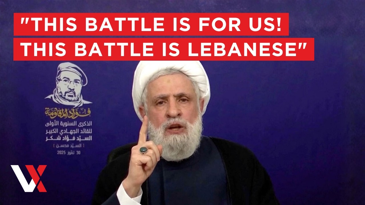 LIVE | Hezbollah Boss Naim Qassem Vows To Fight 