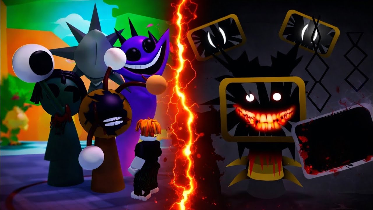 HORROR SPRUNKI Dark Phases Unlocked 😱Sprunki Horror Mode All Phases GameplayThe 